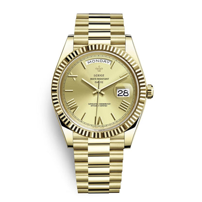 Men'S Watch Top Brand Luxury Wrist Watch for Men Fashion Swim Waterproof Watch Day Date Quartz Clock Dropshipping 2023